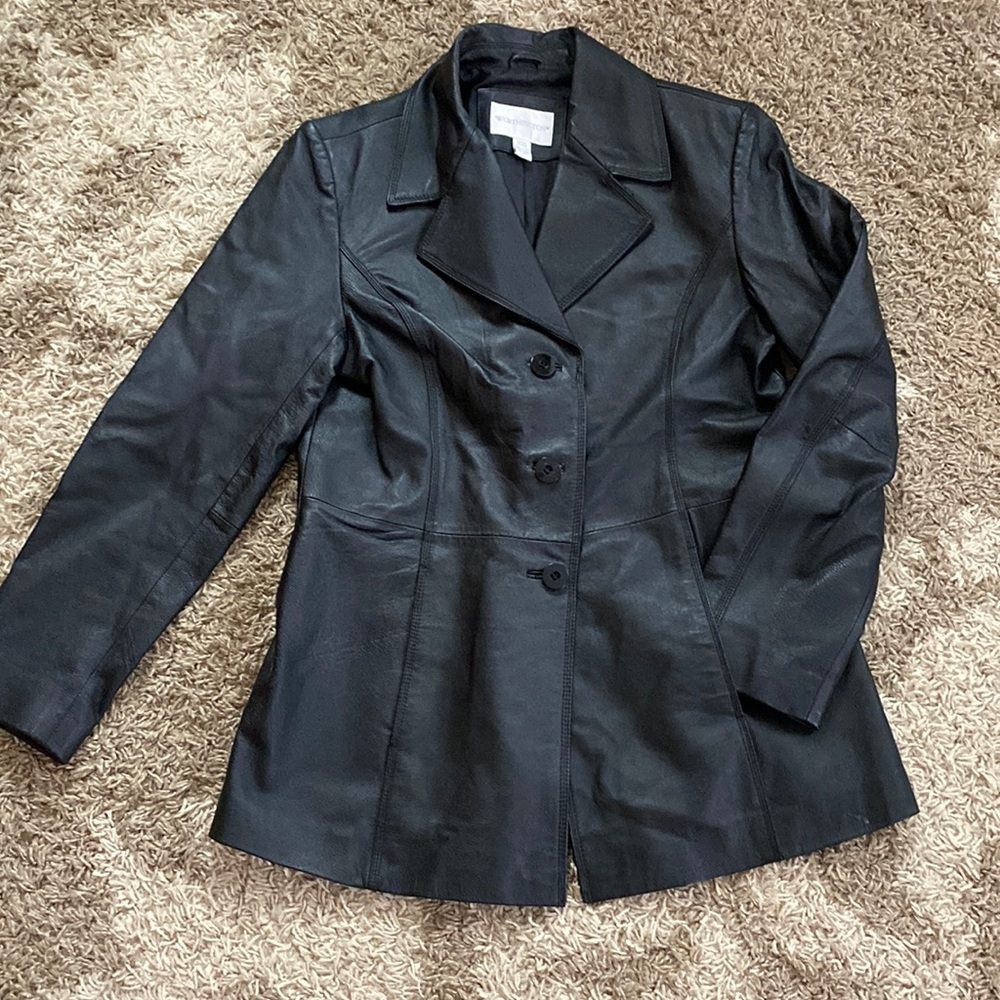 Leather Jacket, Worthington brand, Women’s size Medium